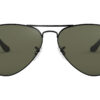 RayBan RB3025 002/58 Unisex Aviator Gunmetal Polarized Lens Sunglasses